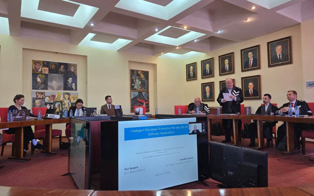 Congratulations to Emil Marian Pașca on Defending His PhD Thesis!