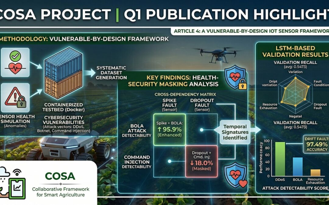 Defending the Digital Farm: Proactive Cybersecurity for IoT Sensors | COSA Project Research Spotlight (4/6)