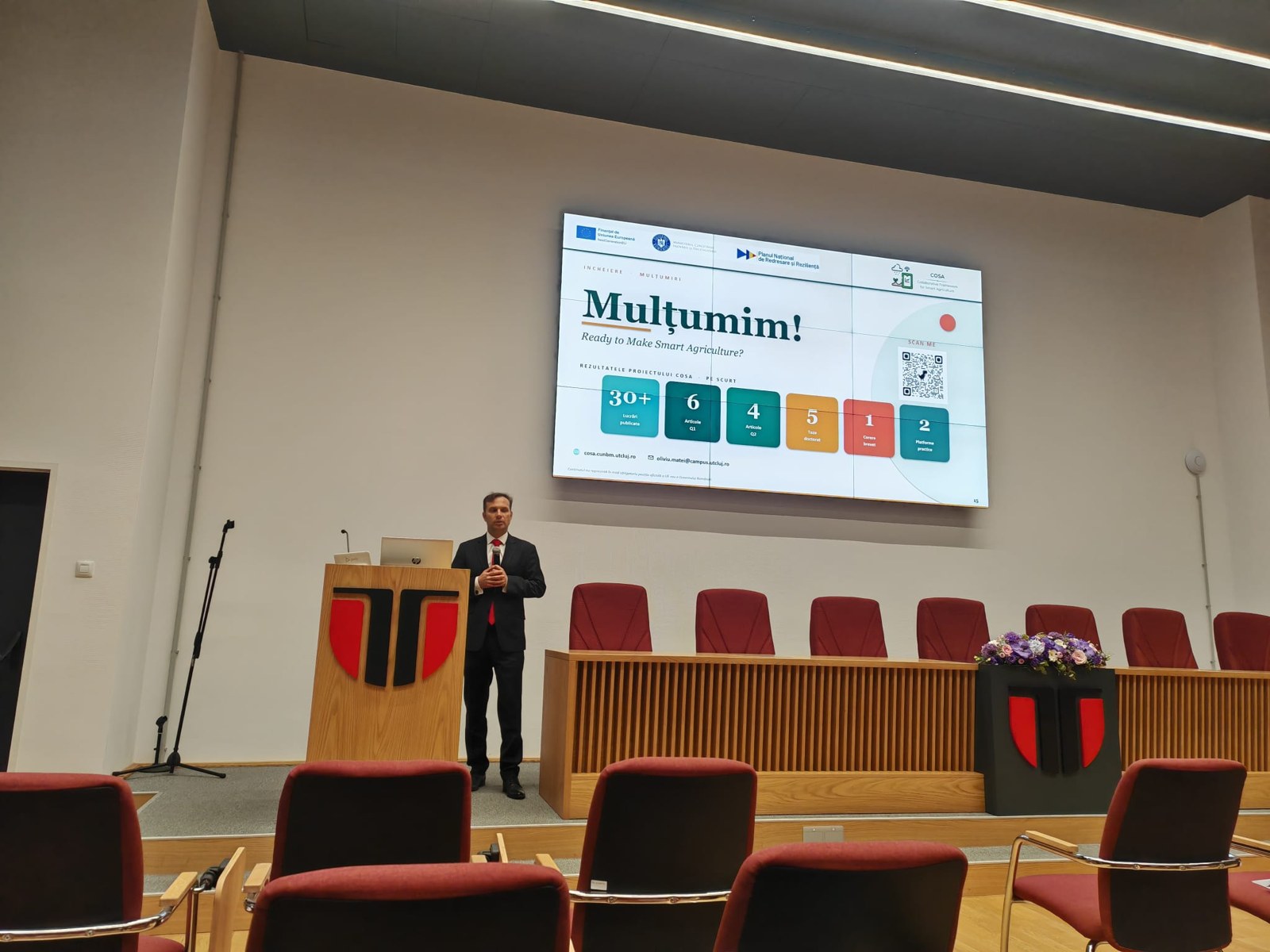 COSA at UTCN Research Conference 2026 COSA presented at UTCN Research and Innovation Conference 2026