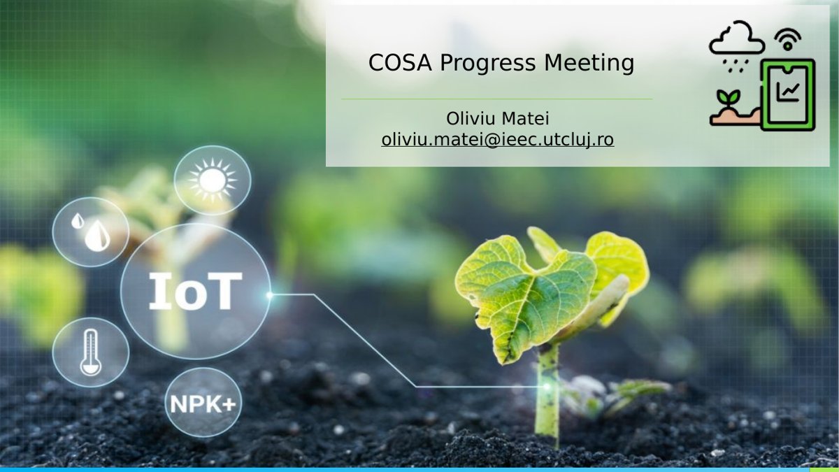 COSA Progress Meeting