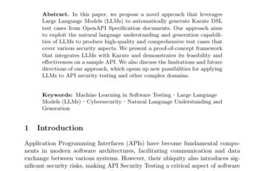 Augmenting API Security Testing with Automated LLM-Driven Test Generation
