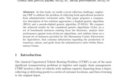 A comparative study of different genetic algorithms approaches to capacitated vehicle routing problem for collection of agricultural products