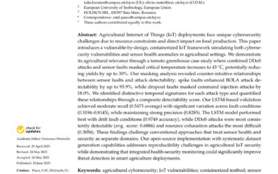 A Vulnerable-by-Design IoT Sensor Framework for Cybersecurity in Smart Agriculture